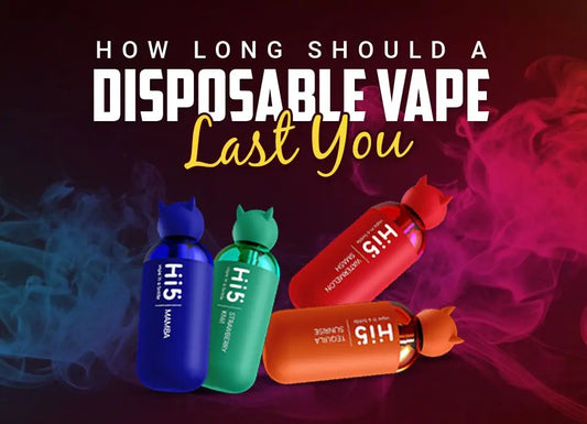 How Long Should a Disposable Vape Last You