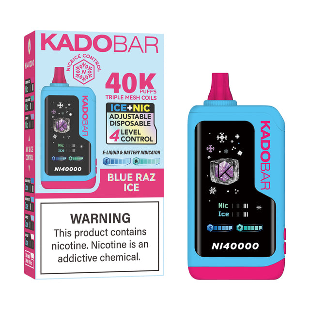KADO BAR NI 40000PUFFS DISPOSABLE 5CT/BX