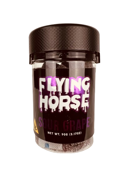 FLYING HORSE 50MG GUMMIES 20CT/JAR