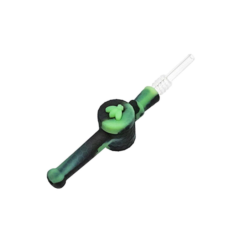 STRATUS RECLAIMER HONEY DIPPER SILICONE DAB STRAW 1CT