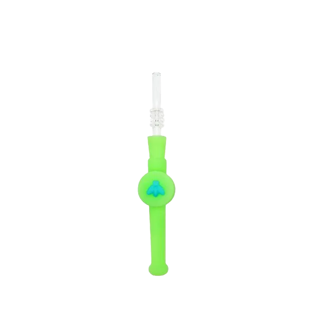STRATUS RECLAIMER HONEY DIPPER SILICONE DAB STRAW 1CT