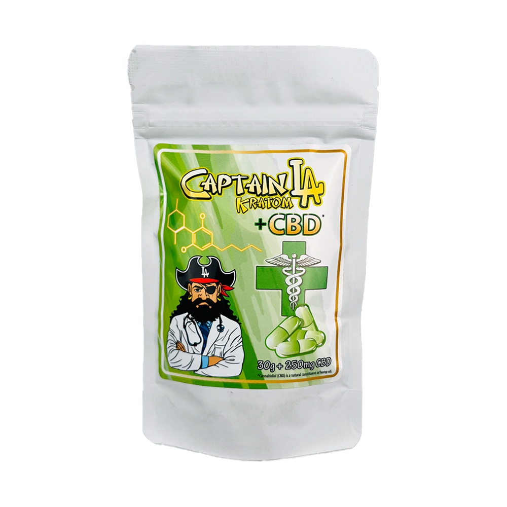 CAPTAIN LA CAPSULE 30G+250MG CBD