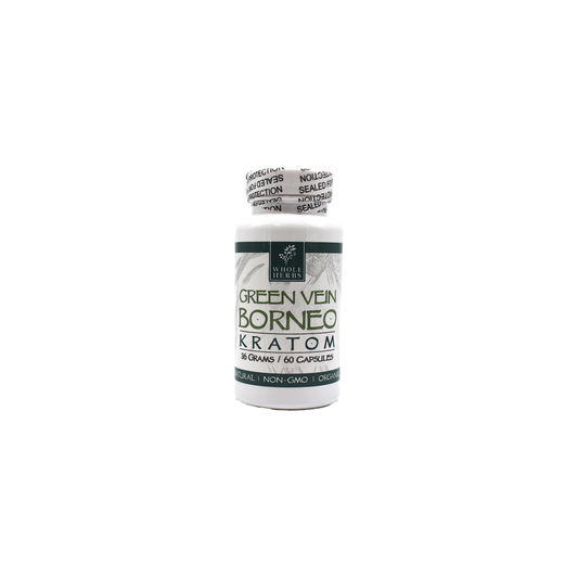 WHOLE HERBS CAPSULES 60CT GREEN VEIN BORNEO (36GM)