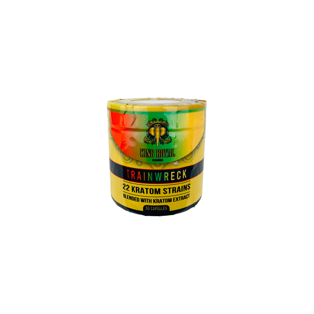 KING ROYAL CAPSULES 50CT TRAINWRECK