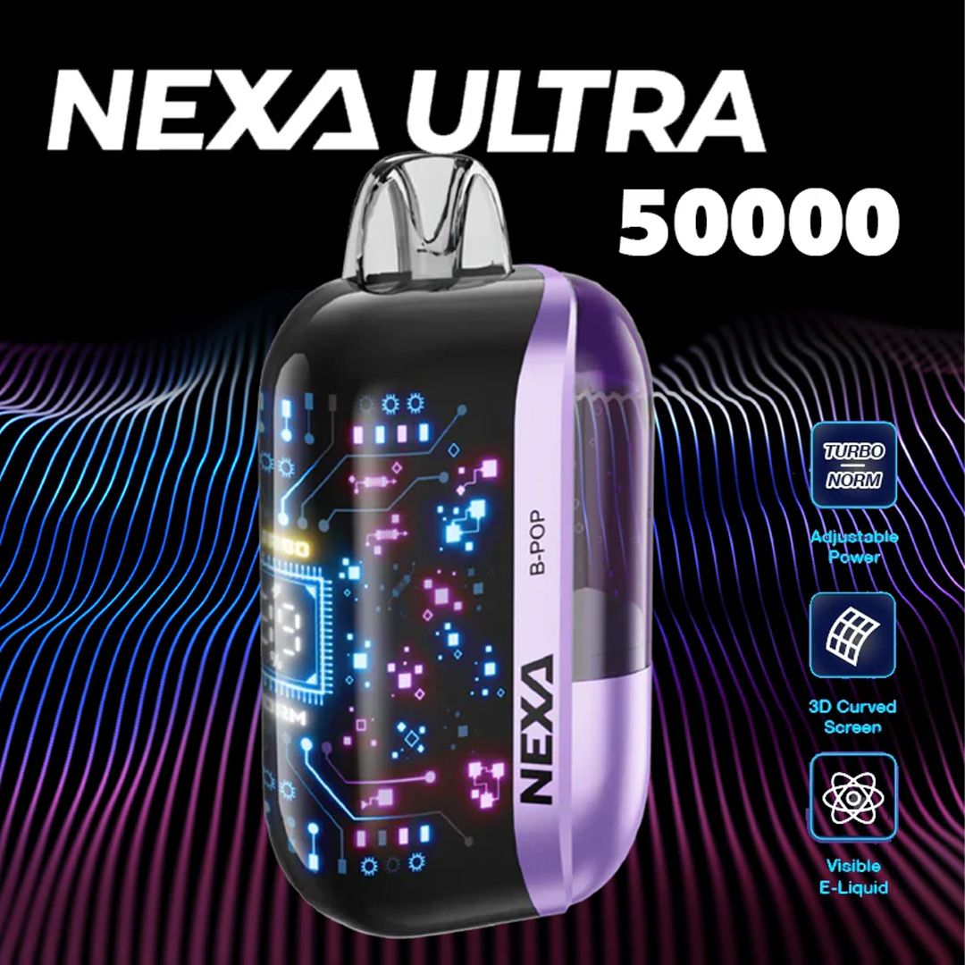 Nexa Vape Flavors 50000 Puffs NEXA ULTRA 50000 PUFFS DISPOSABLE VAPE 5CT/BX AMS Distribution Nexa Vape Flavors 50000 Puffs NEXA ULTRA 50000 PUFFS DISPOSABLE VAPE 5CT/BX AMS Distribution