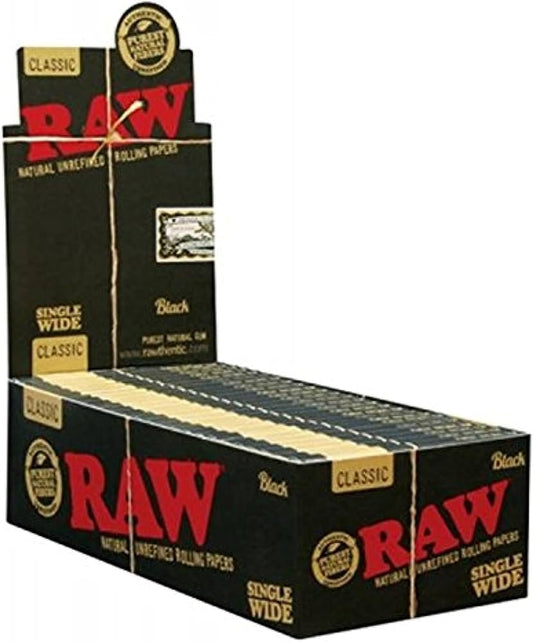 RAW BLACK SINGLE WIDE DOUBLE