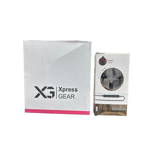XPRESS GEAR FIT FOR TYPE-C CONNECTOR EARBUDS 6CT/BX(832)