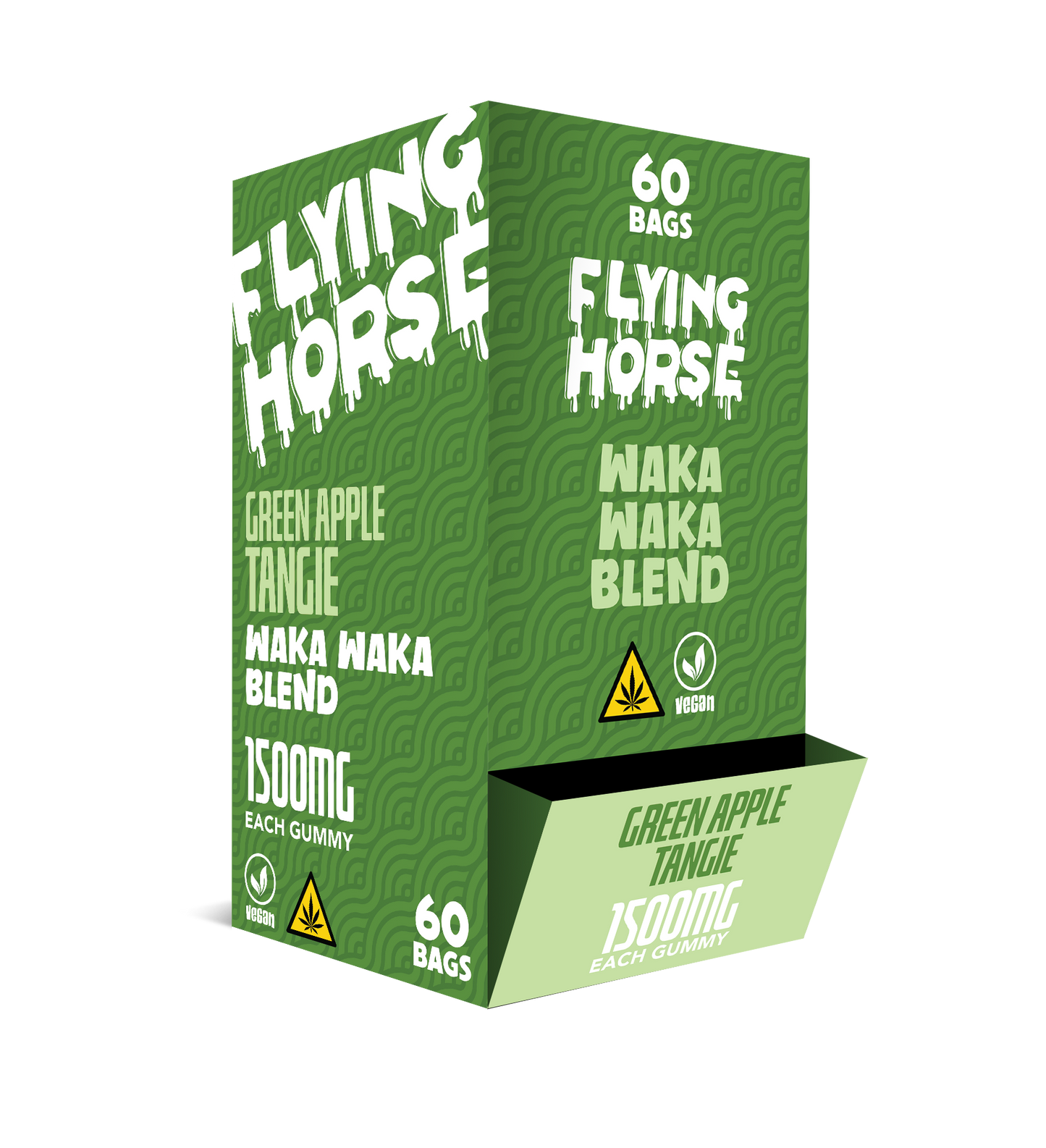 FLYING HORSE 1500MG WAKA WAKA BLEND GUMMIES 60CT/BX