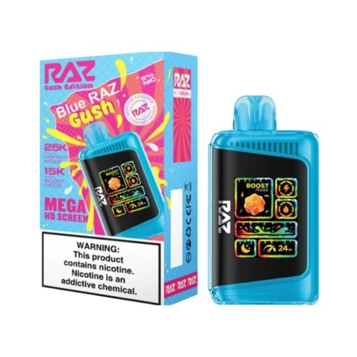 RAZ 25000 PUFFS DISPOSABLE VAPE 5CT/BX