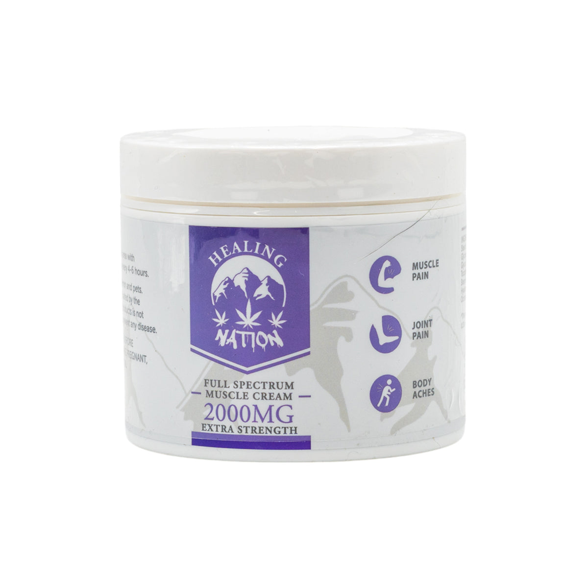 HEALING NATION 2000MG 4OZ CREAM