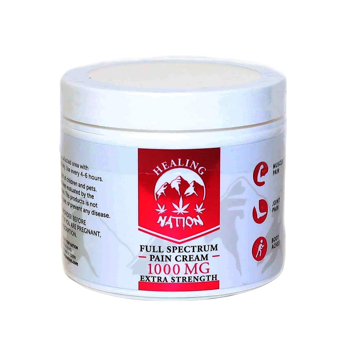 HEALING NATION 1000MG 4OZ CREAM