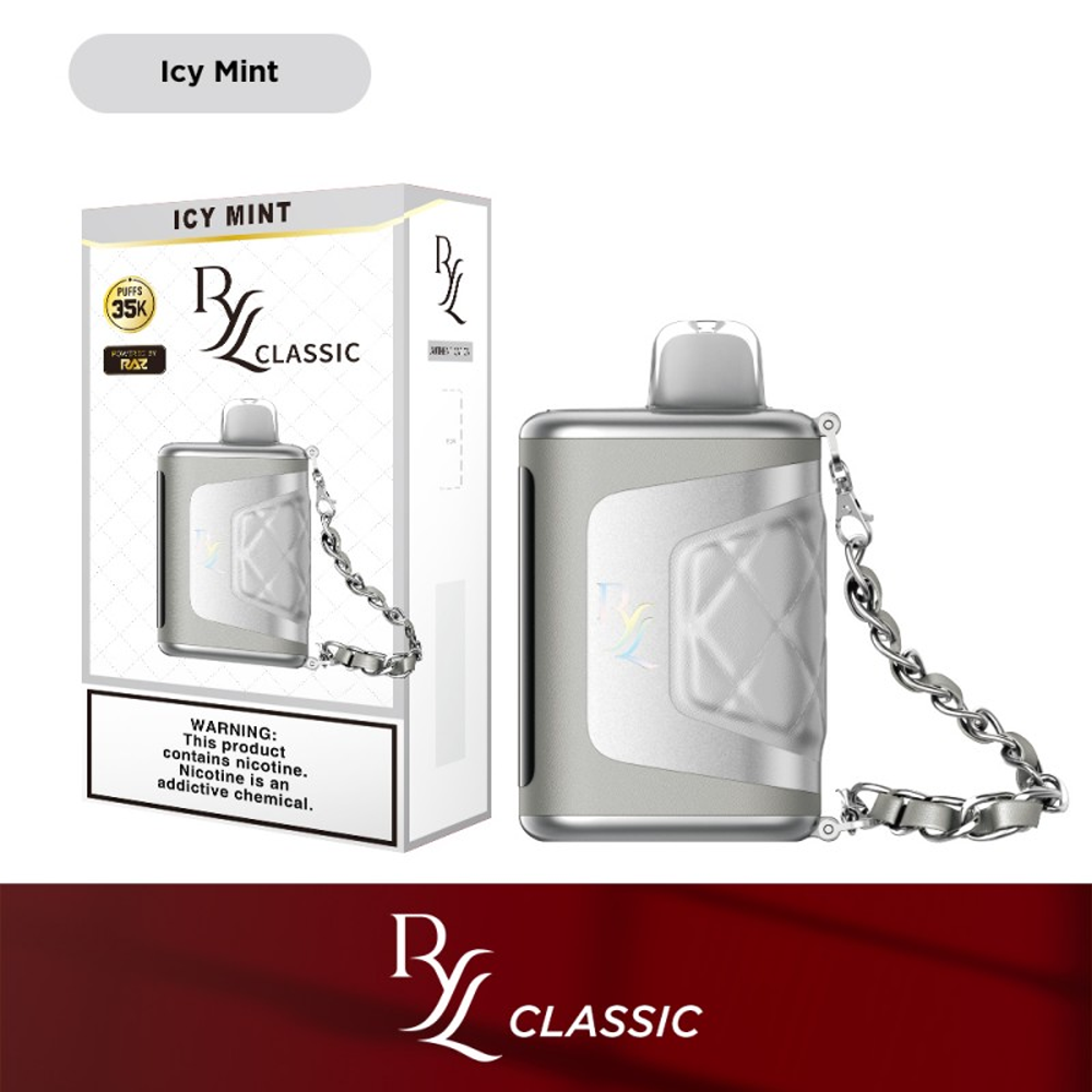 RAZ RYL CLASSIC 35000PUFFS DISPOSABLE 5CT/BX