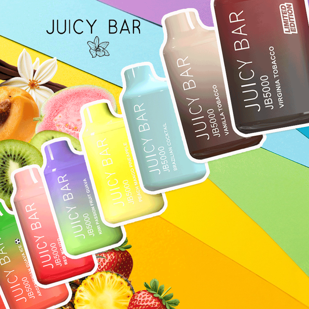Juice Bar Vape Juice Bar Pro Max JB25000 Vape | 25K Puffs JUICY BAR JB 5000PUFFS DISPOSABLE 10CTBX AMS Distribution Juice Bar Vape Juice Bar Pro Max JB25000 Vape | 25K Puffs JUICY BAR JB 5000PUFFS DISPOSABLE 10CTBX AMS Distribution
