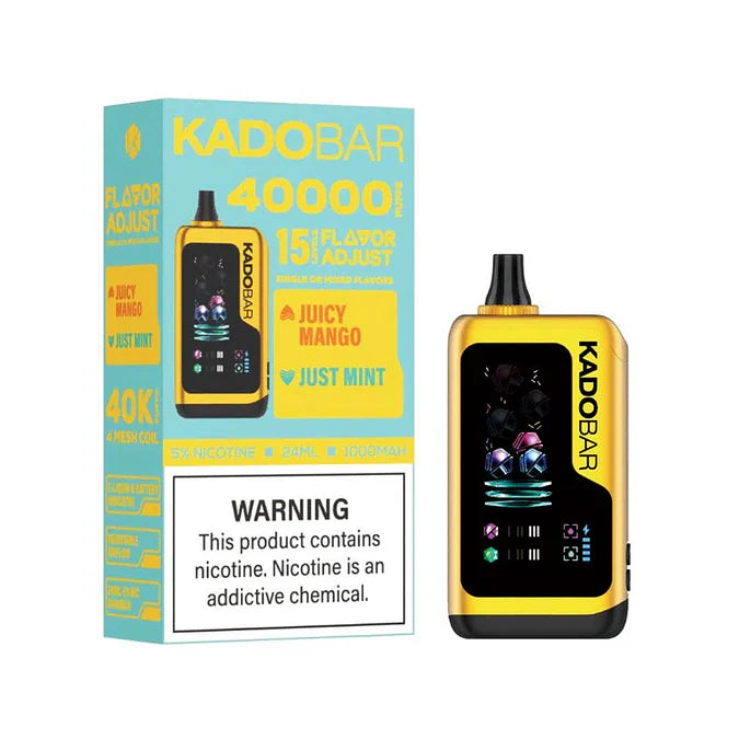 KADO BAR ADJUST 40000PUFFS DISPOSABLE 5CT/BX