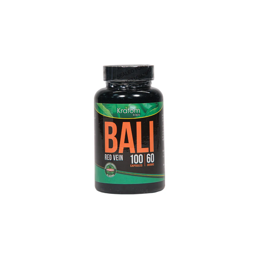 KRATOM KAPS BALI RED VINE CAPSULES 100CT/BX
