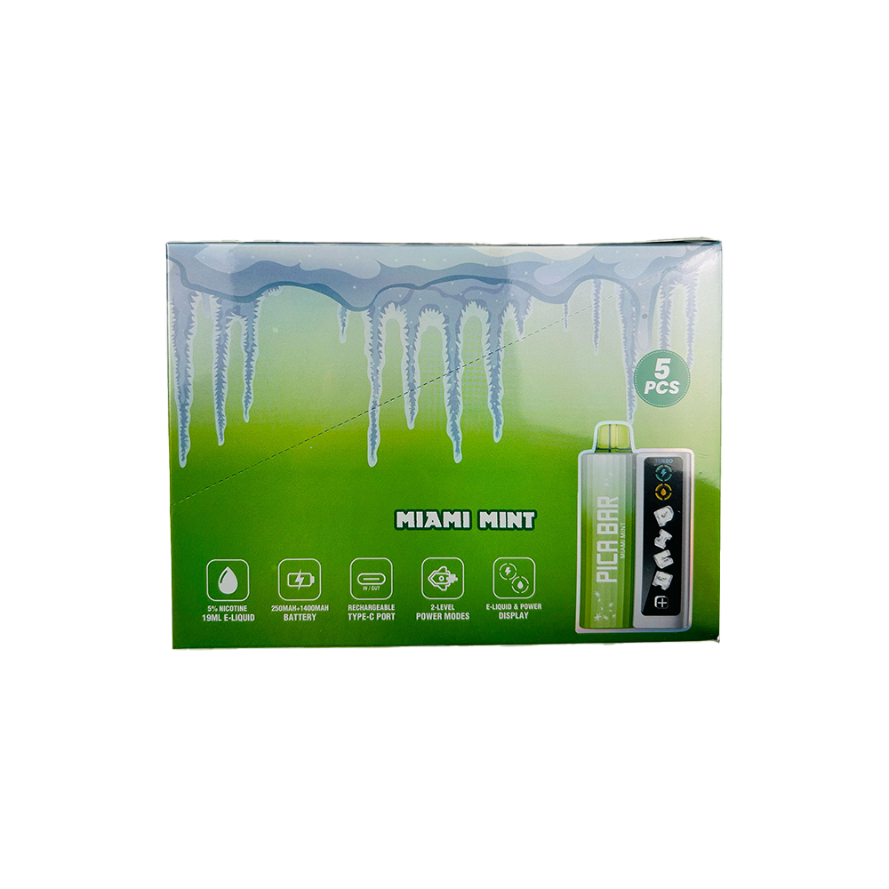 PICA BAR 30000PUFFS DISPOSABLE 5CT/BX