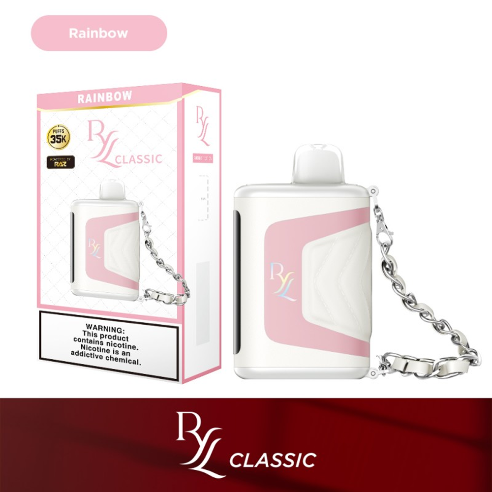 RAZ RYL CLASSIC 35000PUFFS DISPOSABLE 5CT/BX