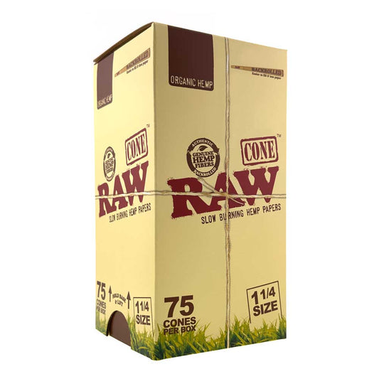 RAW ORGANIC 1 1/4 75CT CONE TOWER