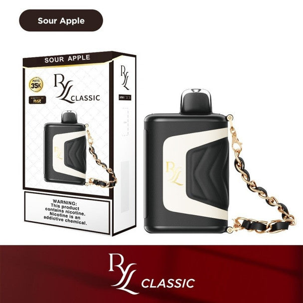 RYL CLASSIC 35000PUFFS DISPOSABLE 5CT/BX