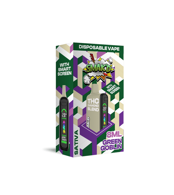 SMAK'D THC 8ML DISPOSABLE 5CT/BX