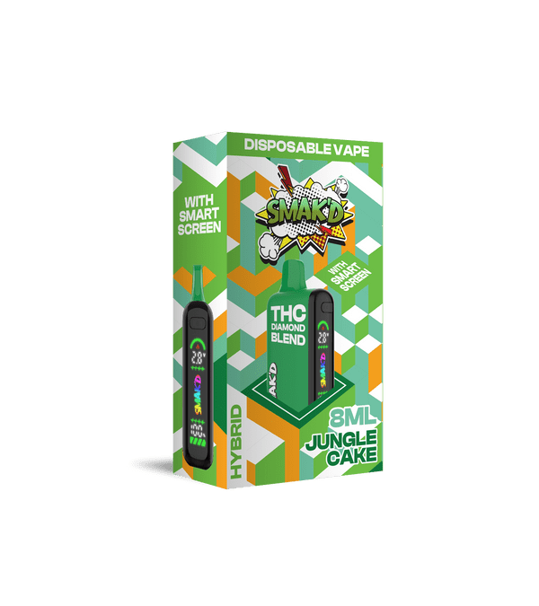 SMAK'D THC 8ML DISPOSABLE 5CT/BX
