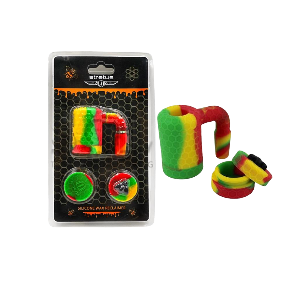 STRATUS HONEYBEE FOOD GRADE SILICONE RECLAIMER PIPE 1CT