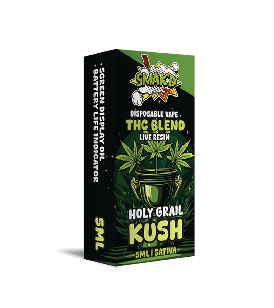 SMAK'D THC 5ML DISPOSABLE 5CT/BX
