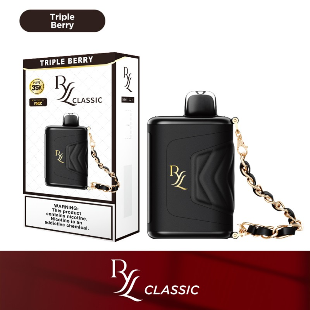RAZ RYL CLASSIC 35000PUFFS DISPOSABLE 5CT/BX