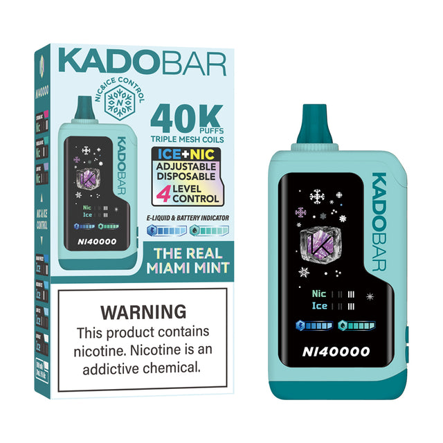 KADO BAR NI 40000PUFFS DISPOSABLE 5CT/BX