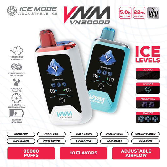 VNM 30000PUFFS DISPOSABLE 5CT/BX
