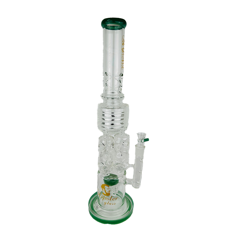 HIPSTER CRYSTAL CASCADE TOBACCO PIPES 1CT (YW-11GA/GC)