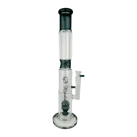 TOBACCO PIPES CLEAR BLACK 1CT (ZG006CB)
