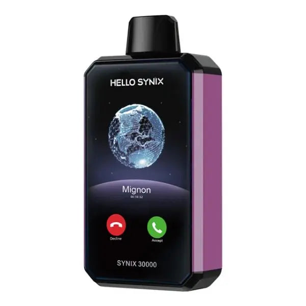HELLO SYNIX 30000PUFFS DISPOSABLE 5CT/BX