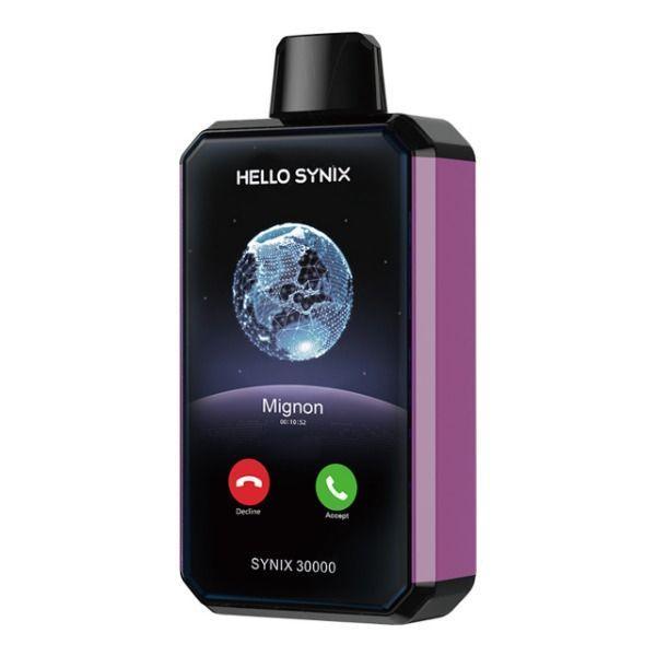 HELLO SYNIX 30000PUFFS DISPOSABLE 5CT/BX