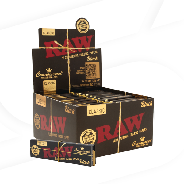 RAW BLACK KING SIZE CONNOISSEUR