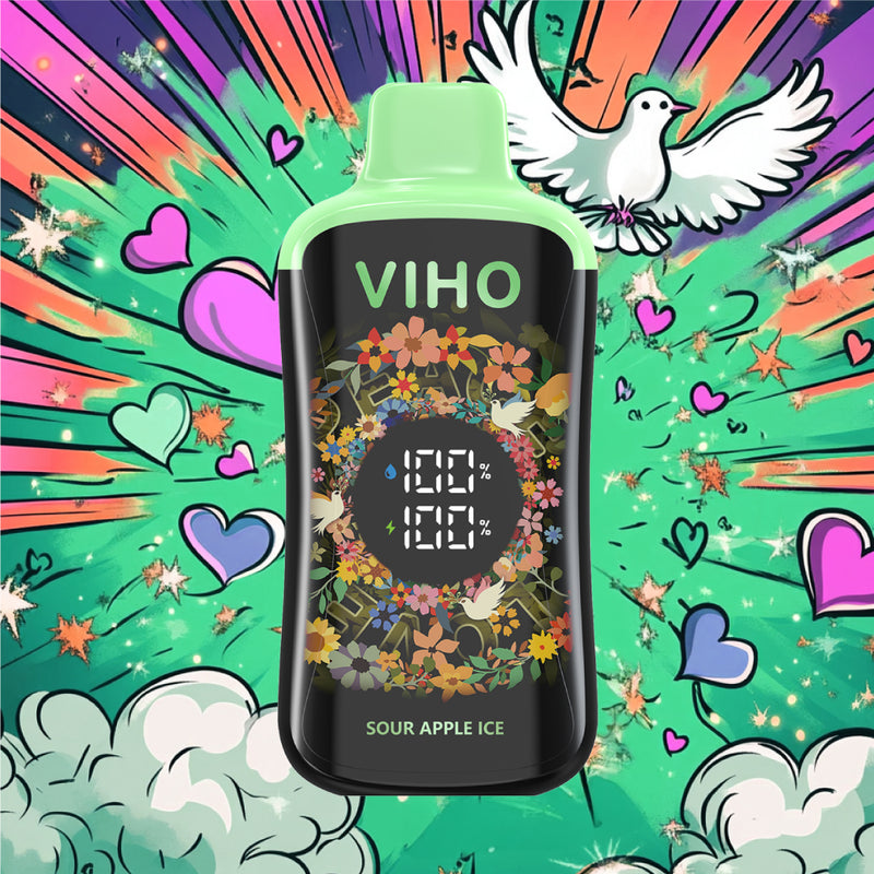 VIHO SUPERCHARGE 20000 PUFFS DISPOSABLE VAPE 5CT/BX