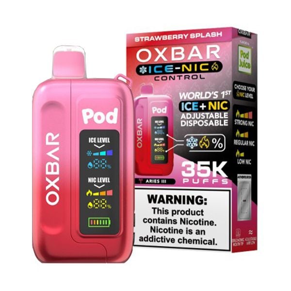 OXBAR 35K DISPOSABLES 5CT/BX