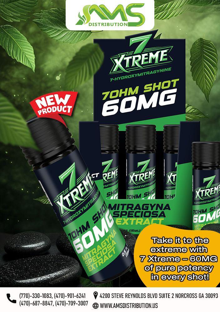 7 XTREME 7 HYDROXY SHOT 60MG 12CT/BX