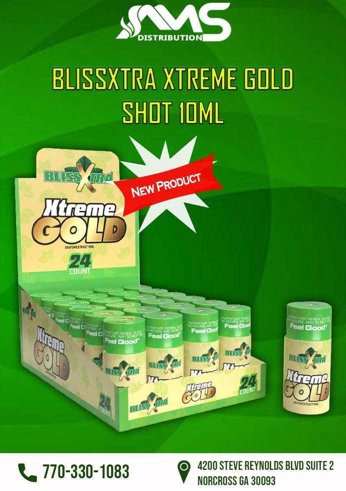 BLISSXTRA XTREME GOLD SHOT 10ML 24CT/BX