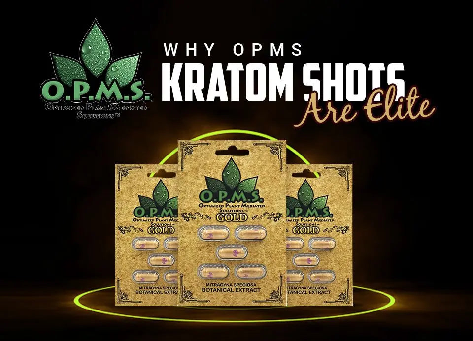 What Is Liquid Kratom & Why OPMS Kratom Shots Are Elite