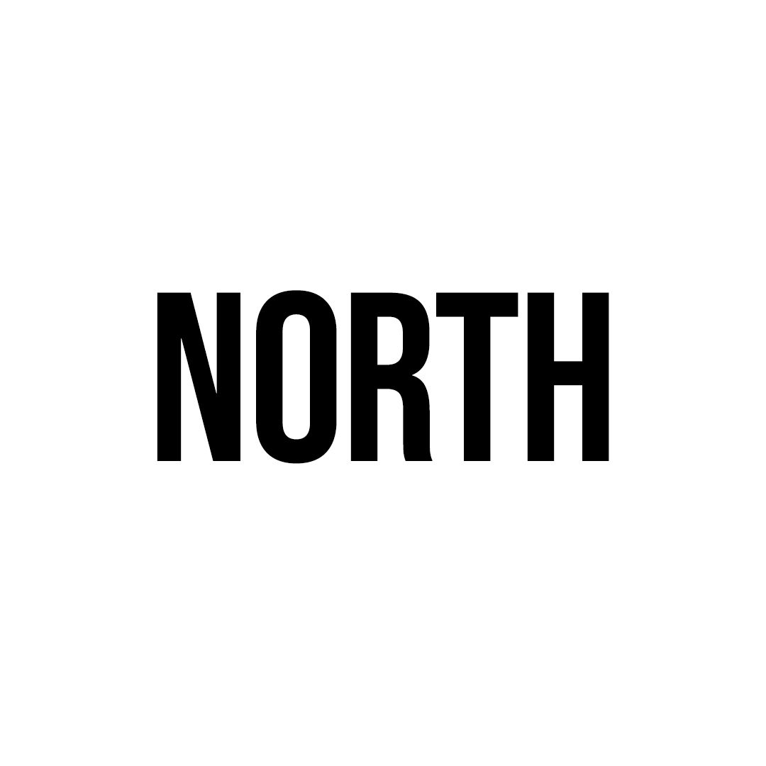 north