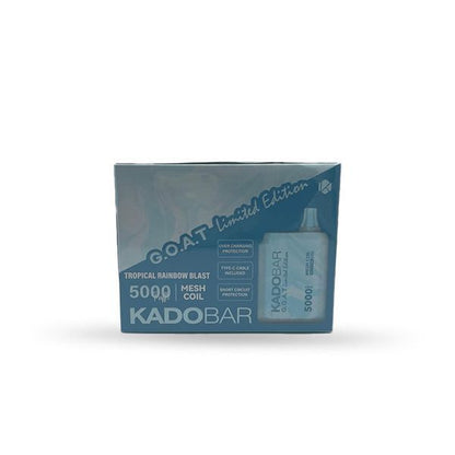 KADOBAR DISPOSABLE 5000 PUFFS 5CT/BX