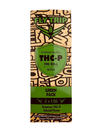 FLY TRIP 3GM THCP PREROLL 2PK/10CT/BX