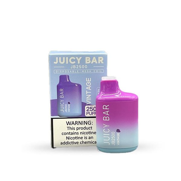 JUICY BAR 2500PUFFS DISPOSABLE 10CT/BX