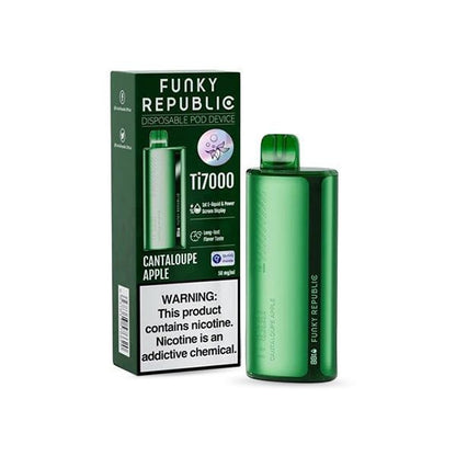 FUNKY 7000PUFFS DISPOSABLE 5CT/BX