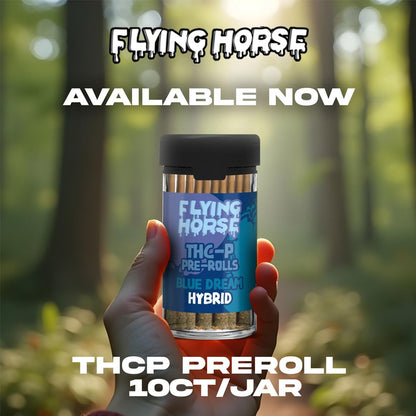 FLYING HORSE THCP PREROLLS 10CT/JAR