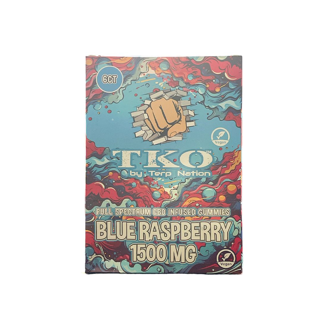 SMAK'D TKO 1500MG GUMMIES 6CT/BX