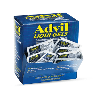 ADVIL LIQUI-GEL 25CT