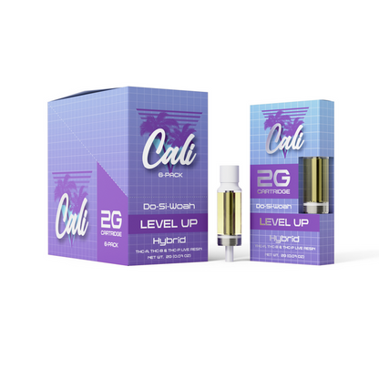 CALI LEVEL UP 2GM CARTRIDGE 6CT/BX