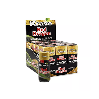 KRAVE KRATOM EXTRACT (10ML) 12CT BX